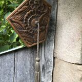 Hexagonal art deco mirror, 100x50 cm