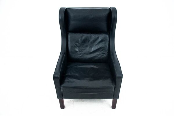fauteuil En cuir Noir