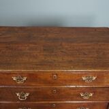 English oak chest of drawers late eighteenth century