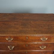 English oak chest of drawers late eighteenth century