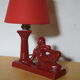 Lampe céramique 1950