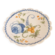 Scalloped decorative plate