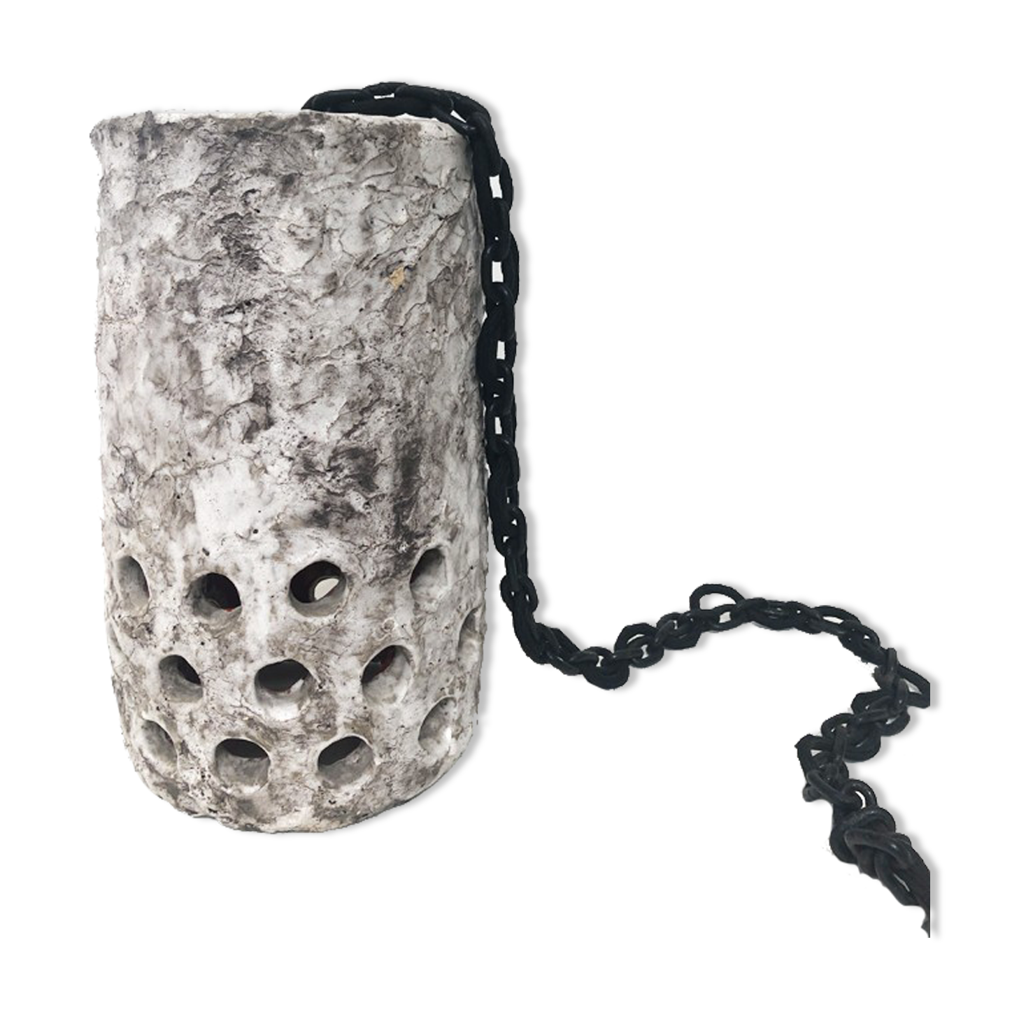 Scandinavian ceramic lamp, 1960