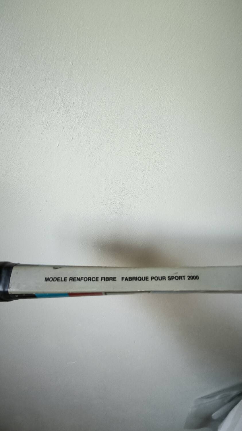 Vintage wooden tennis racket Ace Two Sport 2000