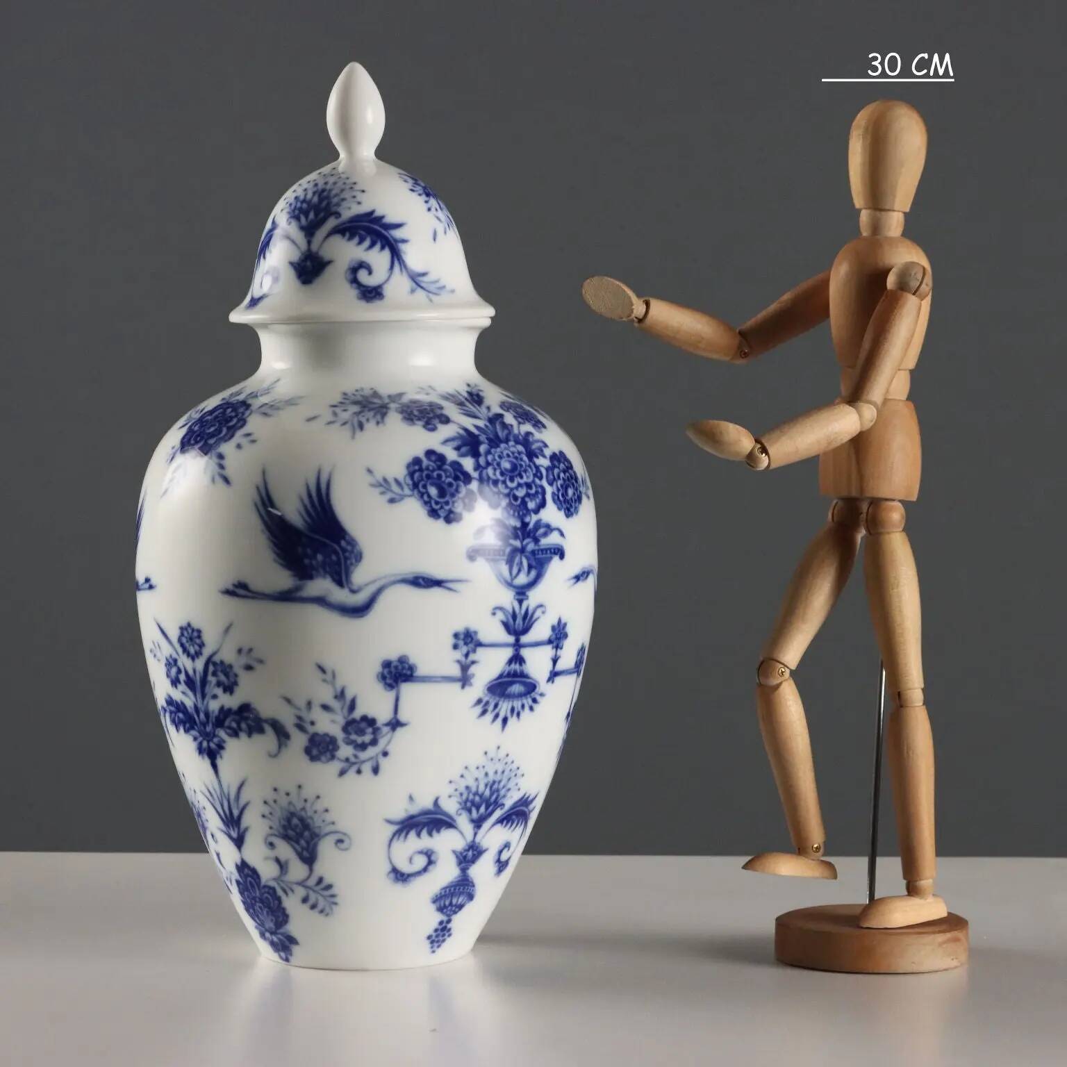 Vases anciens Heinrich Selb Bavaria en porcelaine, Allemagne, XX Century