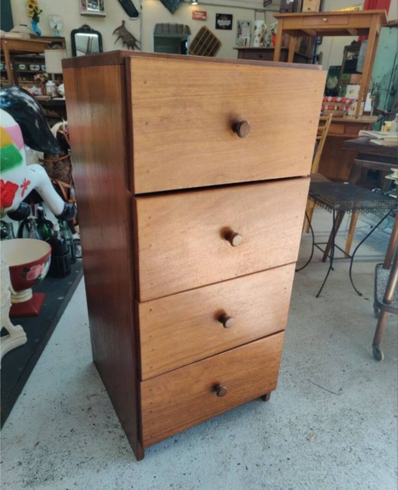 Commode en bois