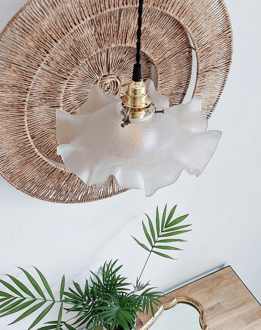 Suspension ombrelle vintage
