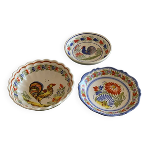 lot assiettes quimper