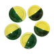 Set of 5 hollow plates tebsis de Nabeul
