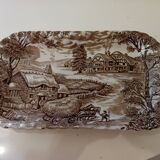 rectangular porcelain serving dish