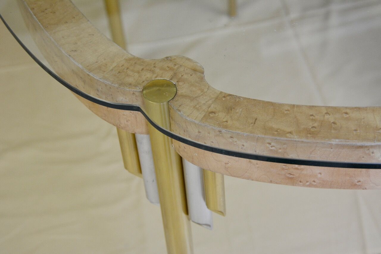 Table and 2 chairs Art Deco