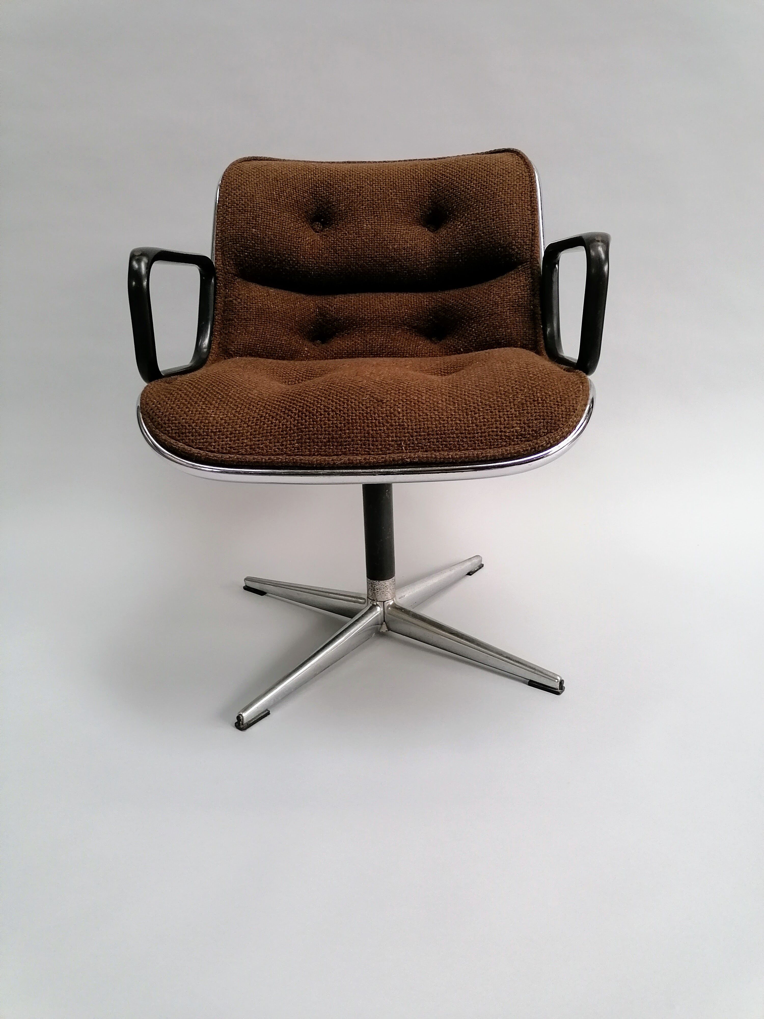 Charles Pollock's executive armchair, Knoll edition 1st series