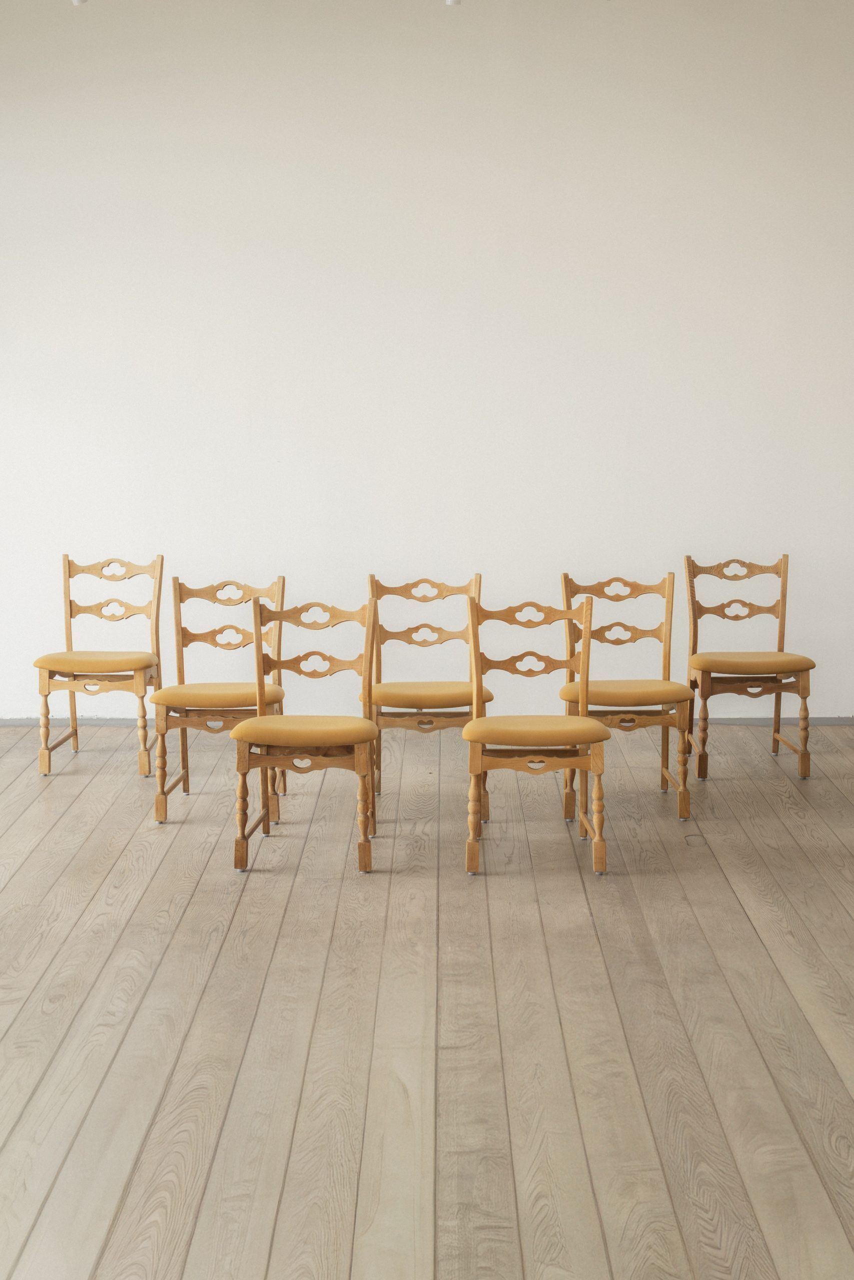 Henning Kjærnulf, dining chair (set of seven)