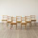 Henning Kjærnulf, dining chair (set of seven)