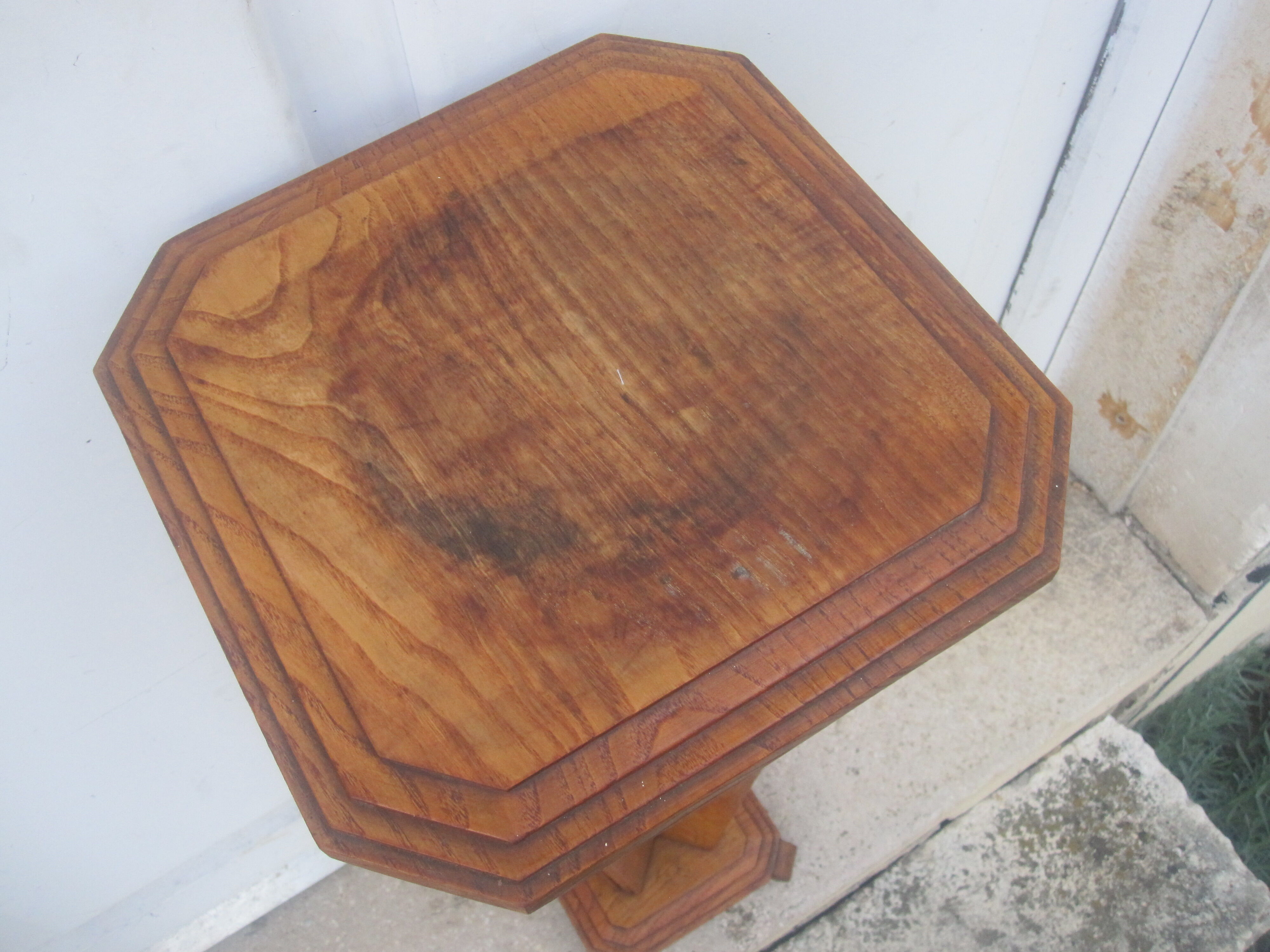 Art deco-style wooden harness