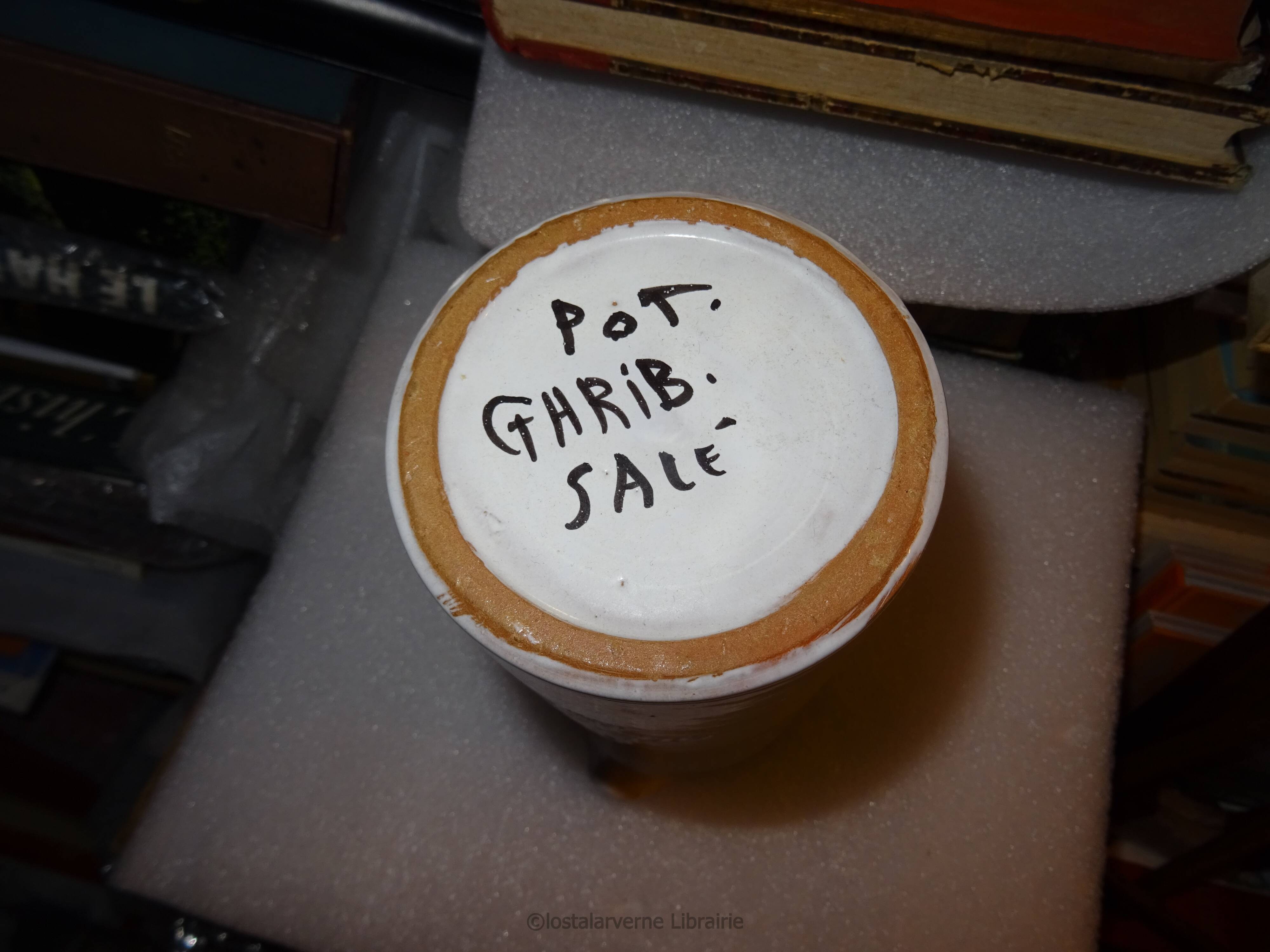 Orangeade service - pottery morocco ghrib salted - uncommon