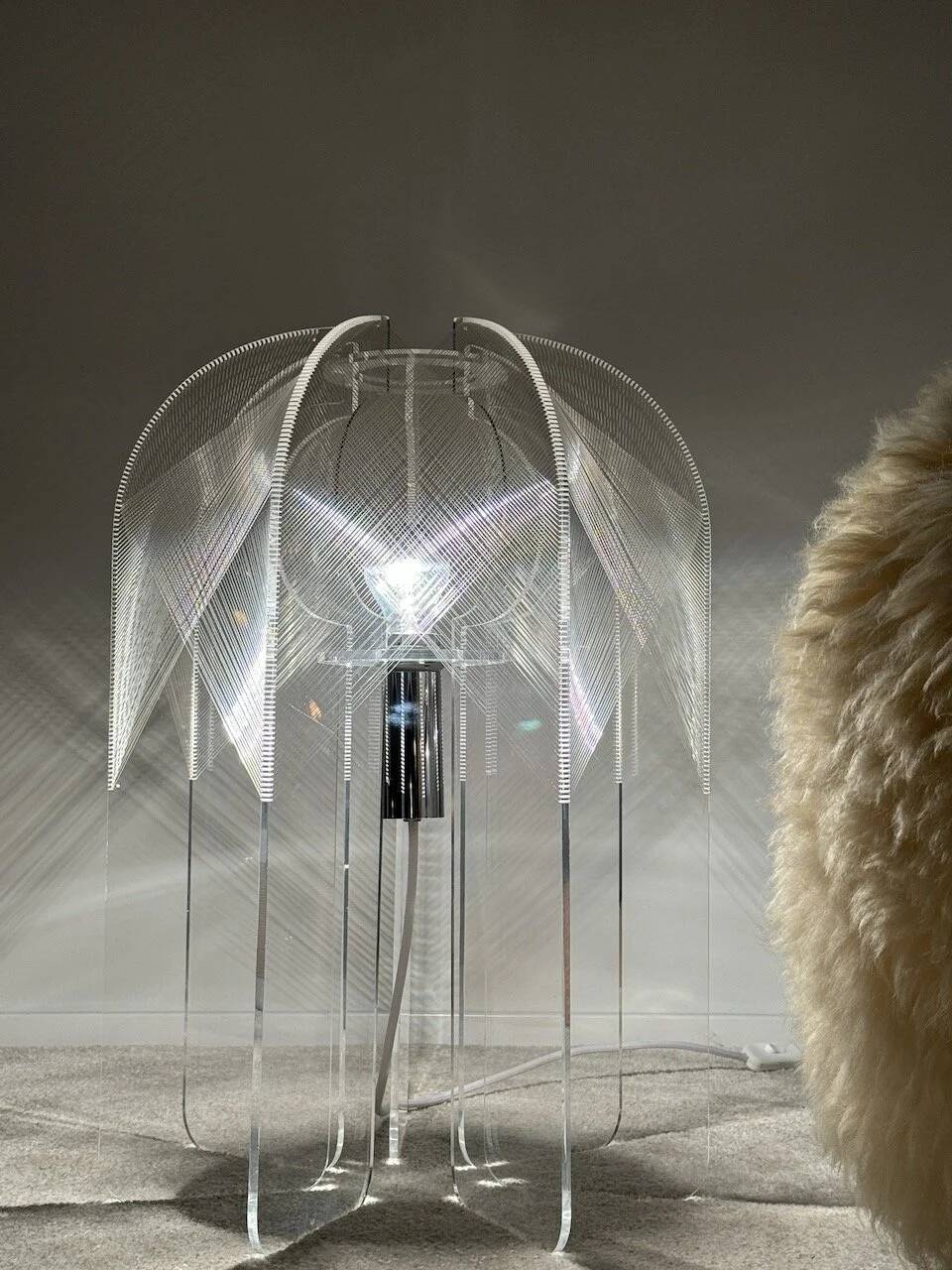 Floor lamp by Paul Secon for Sompex