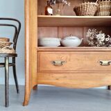 Art Nouveau bookcase hosiery cupboard