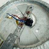 Vintage bubble glass wall light