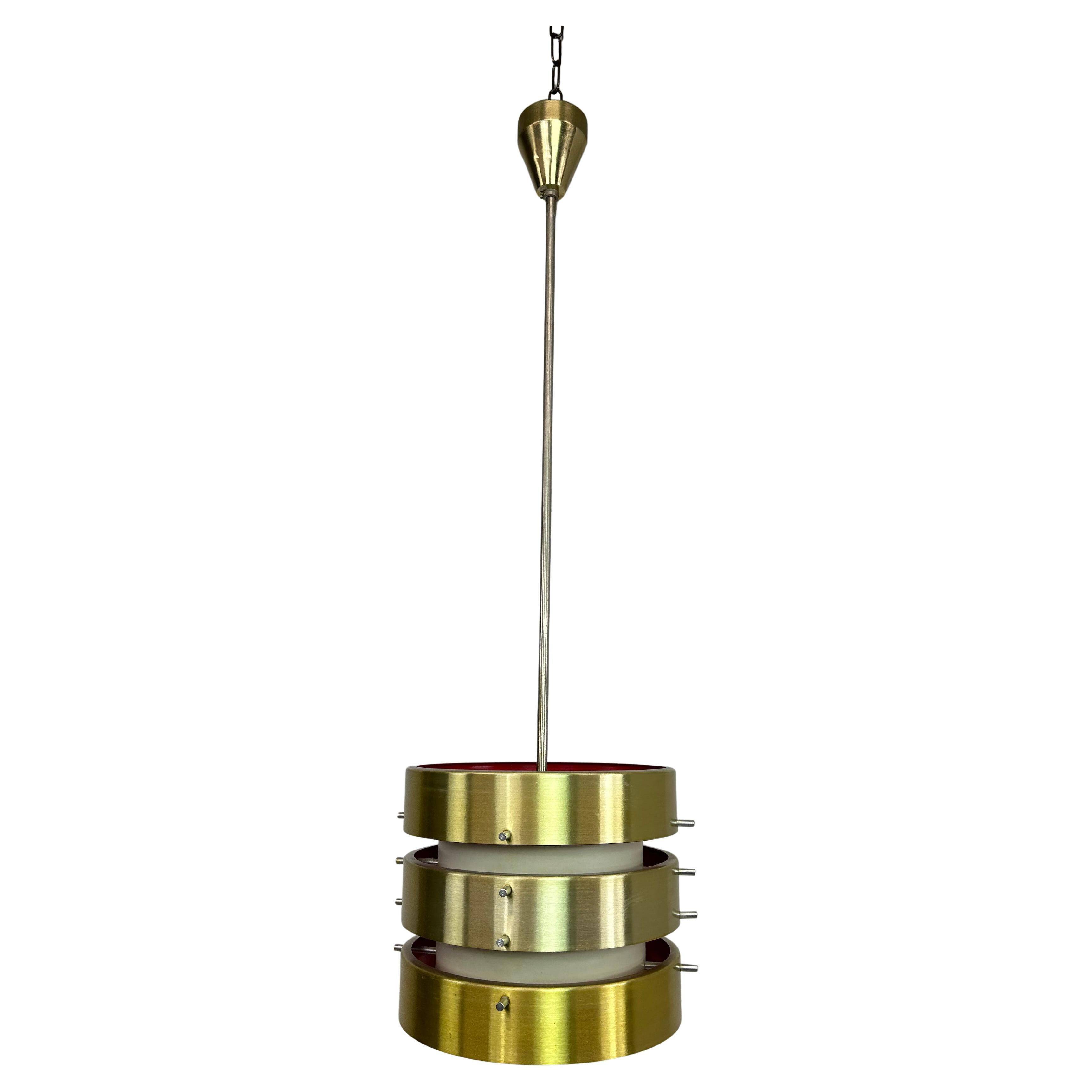 Mid-century modern pendant lamp by VEB Leuchten