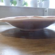 Vintage round dome serving dish from Digoin Sarreguemines 200896