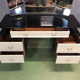 Hairdresser G Plan 70s - black and white patina