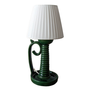 Lampe à poser en céramique émaillée
