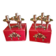 Two vintage BMF candlesticks in boxes.