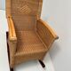 Rocking chair en rotin