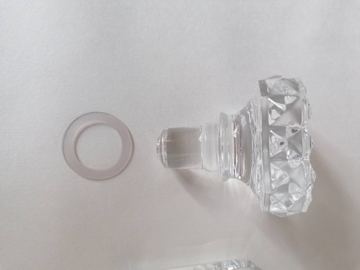 Cristal d'Arques whiskey decanter