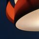 Mid-century Saturn chandelier by Jo Hammerborg for Fog & Mørup.