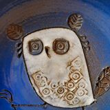 Empty owl ceramic pocket from Dour 60s