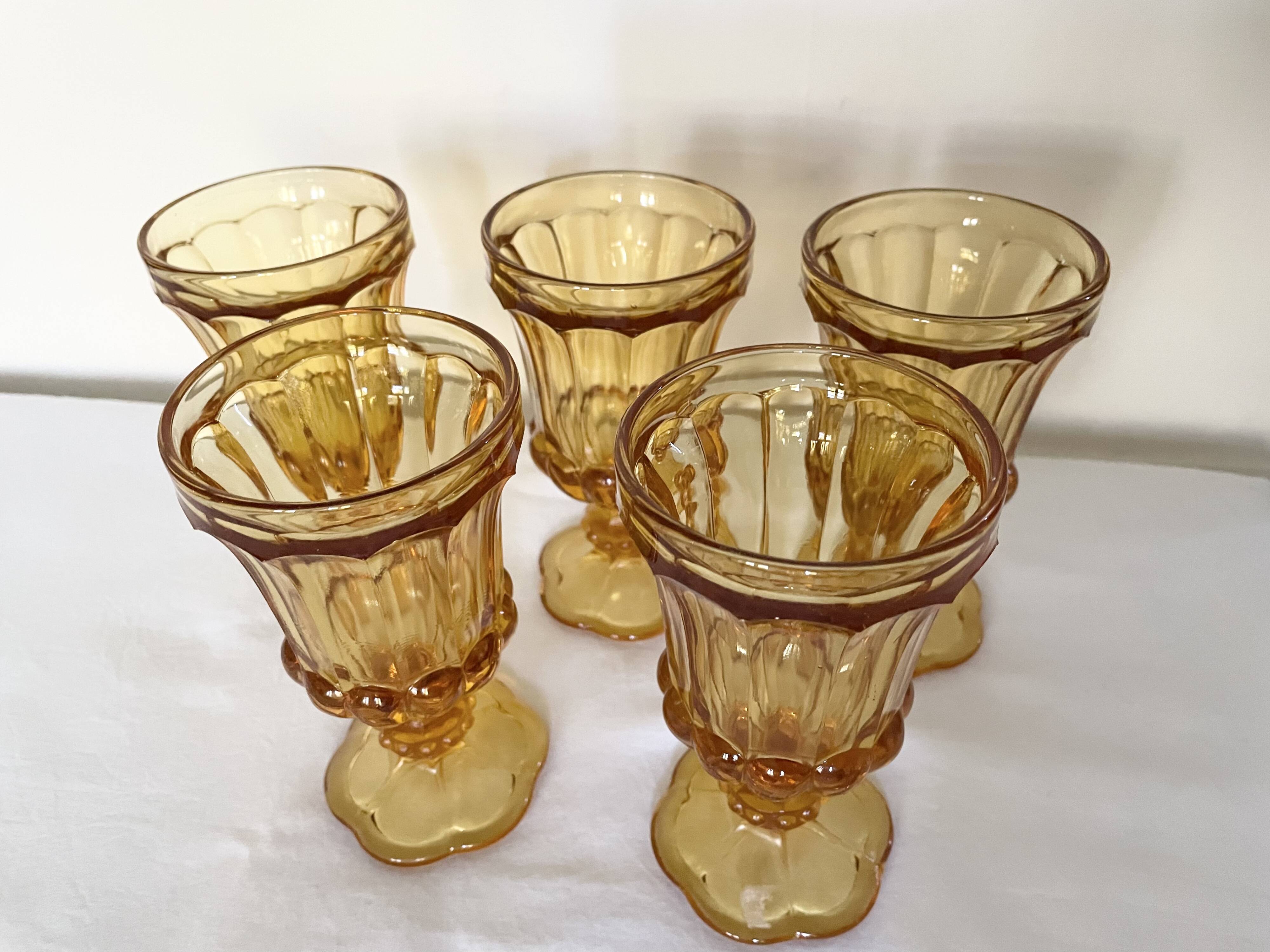 Verres ambrés