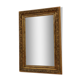 Antique mirror in gilded wood