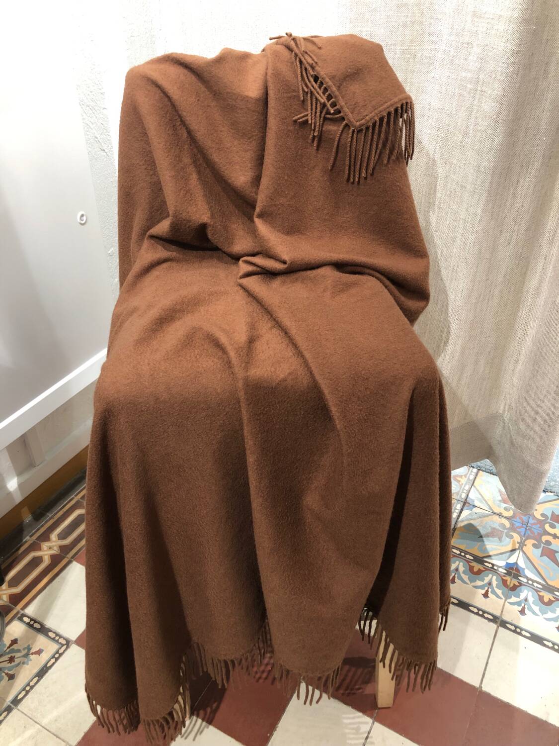 Chanel cashmere blanket