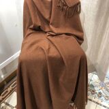 Chanel cashmere blanket