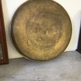 Brass tray in early 20th century