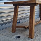Elm farmhouse table