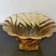 Glass cut style art deco yellow