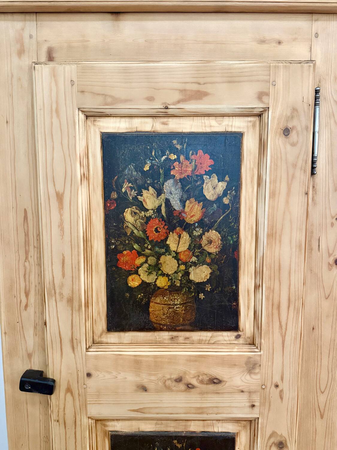 Solid wood cupboard