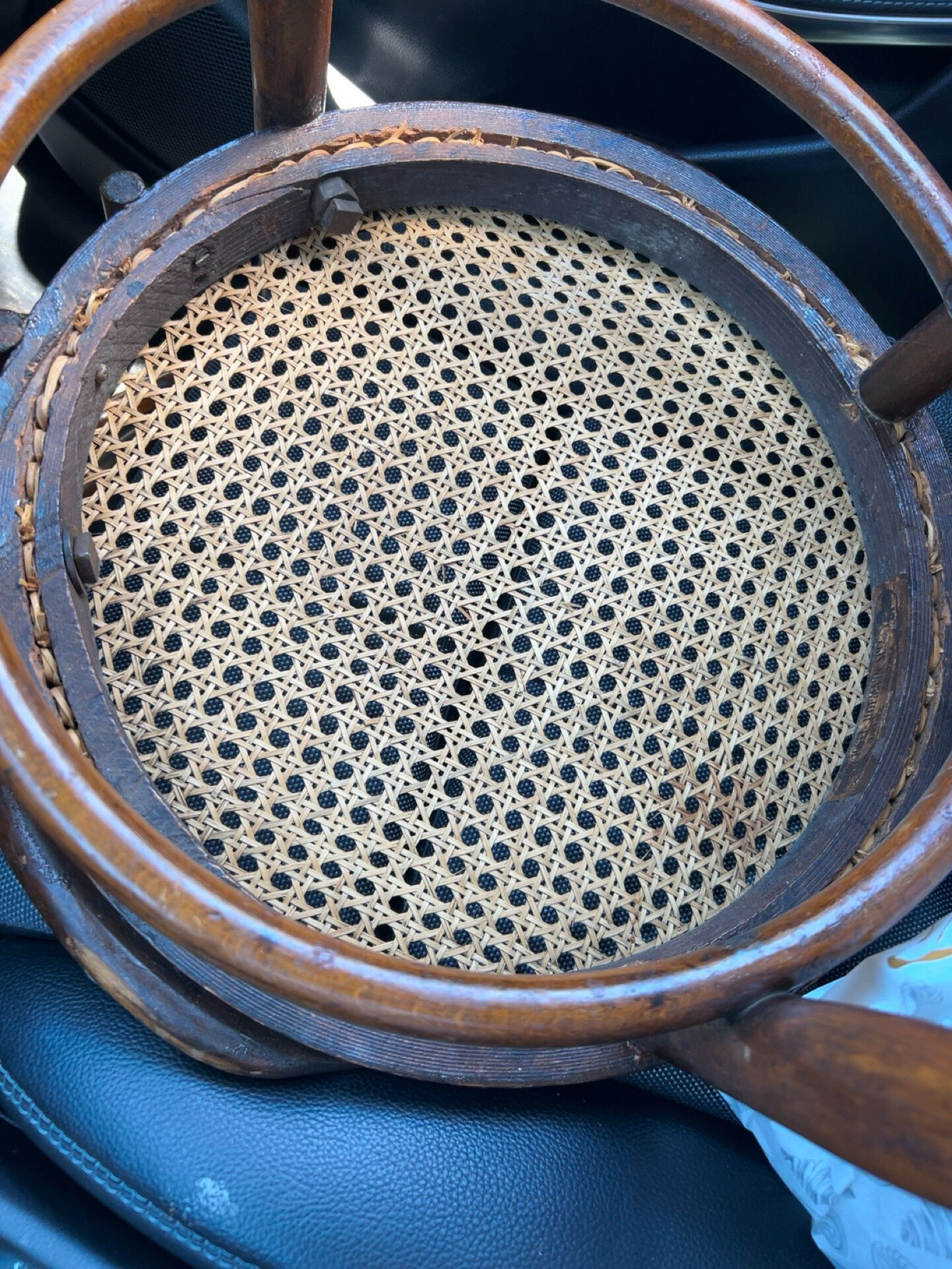 Set of 6 vintage Hoffmann chairs.