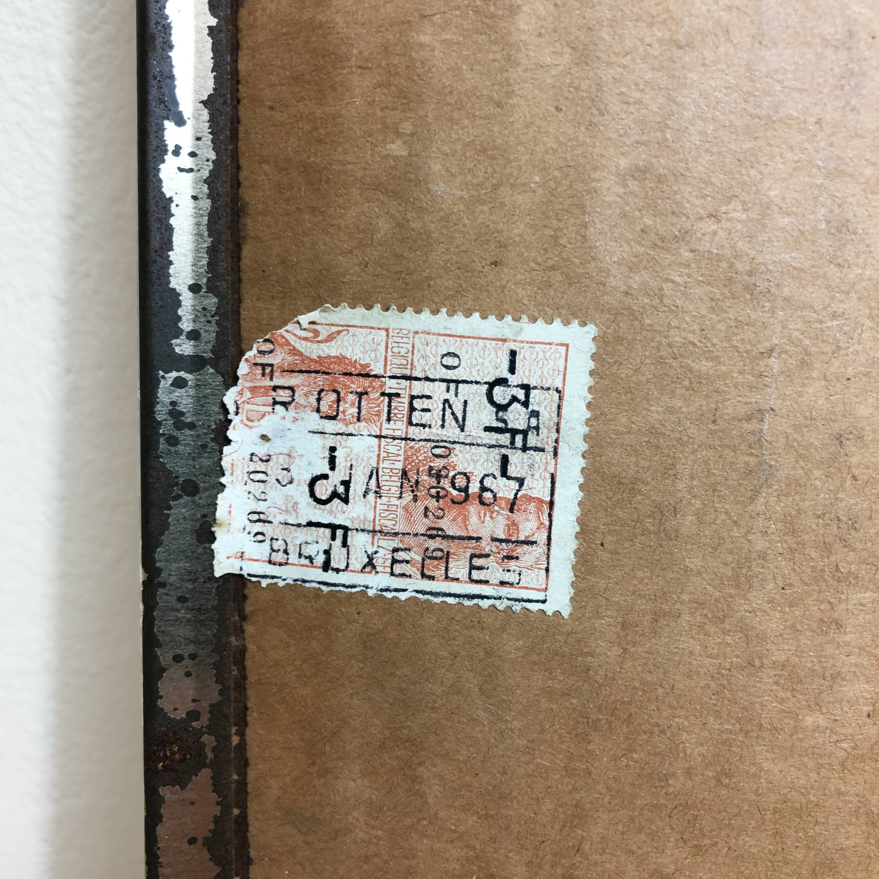 Brigitte Bardot advertising card