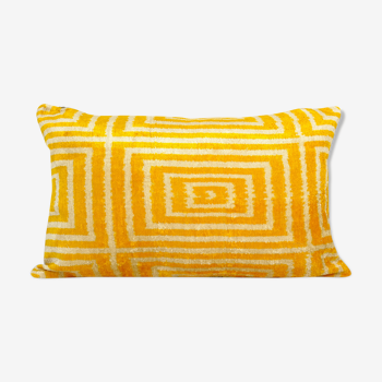 Coussin ikat soie