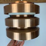 Scandinavian copper pendant lamp by MetallDrucker 60s
