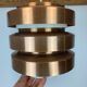 Scandinavian copper pendant lamp by MetallDrucker 60s
