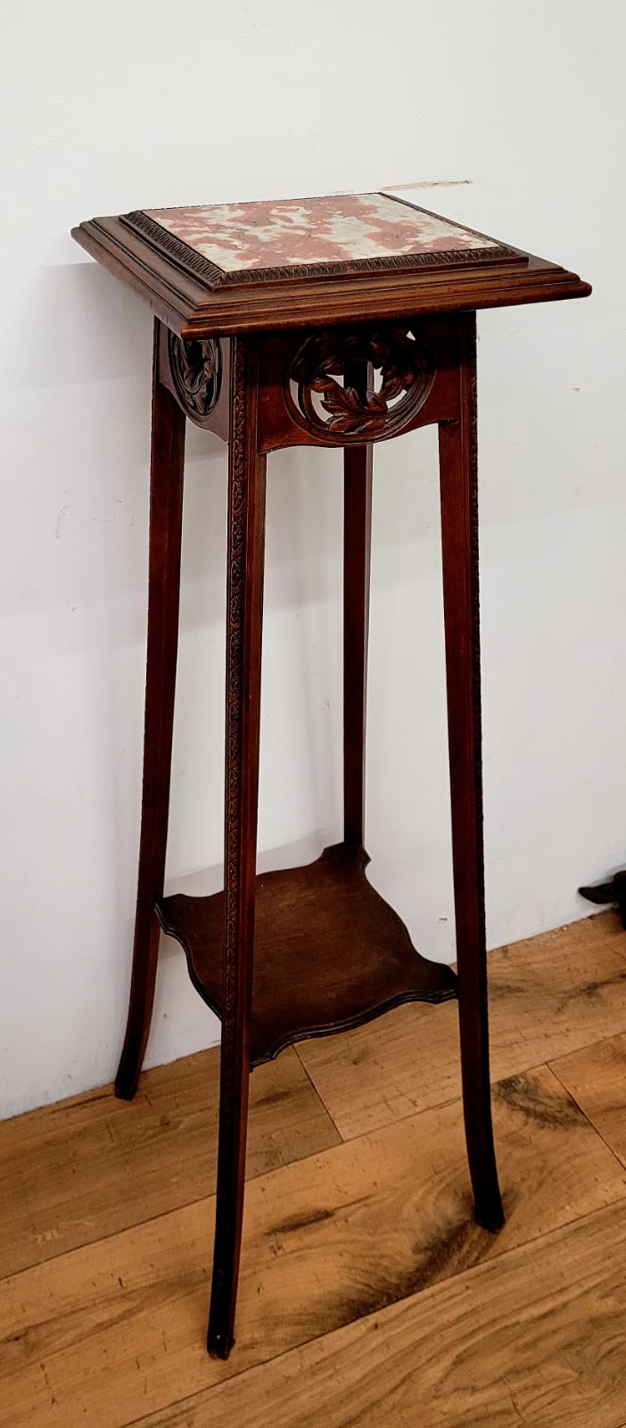 Wooden and marble harness