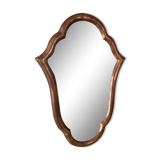 Style mirror in gilded wood