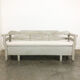 Swedish antique painted wooden sofa 19th century