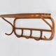 1900s Thonet Vienna Art Nouveau Secessionist Bentwood Wall Coat Rack, Austria