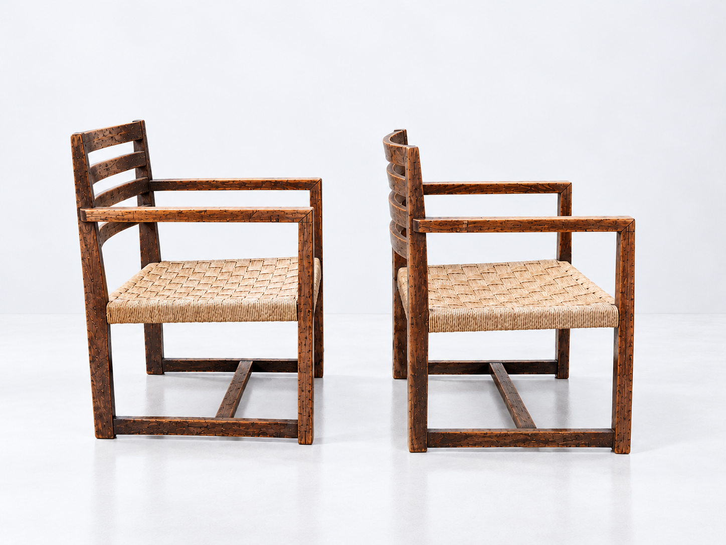 Modernist vintage armchairs (2 available)